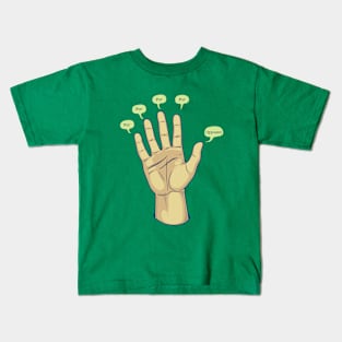 Opposable Thumb Kids T-Shirt